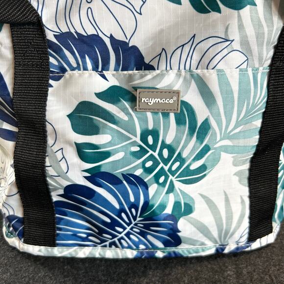 Raymace Floral Bike Handlebar Basket – Foldable Tote with Mounting Kit, New - Picture 3 of 10